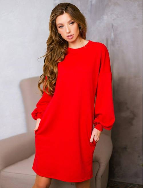 Платье Krasslook Эмели красный